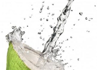 Kokosnuss- beliebte Frucht aus den Tropen